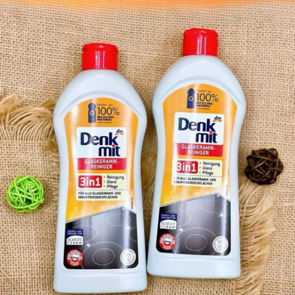 Dung Dịch Vệ Sinh Mặt Bếp Từ- Hồng Ngoại DENKMIT 3IN1 300ml- Bếp luôn sáng bóng Dung Dịch Vệ Sinh Mặt Bếp Từ- Hồng Ngoại DENKMIT 3IN1 300ml- Bếp luôn sáng bóng