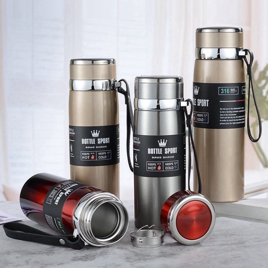 Bình giữ nhiệt 1000ml cao cấp chất liệu inox 304 không gỉ an toàn khi sử dụng - DIDOOGLT Bình giữ nhiệt 1000ml cao cấp chất liệu inox 304 không gỉ an toàn khi sử dụng - DIDOOGLT