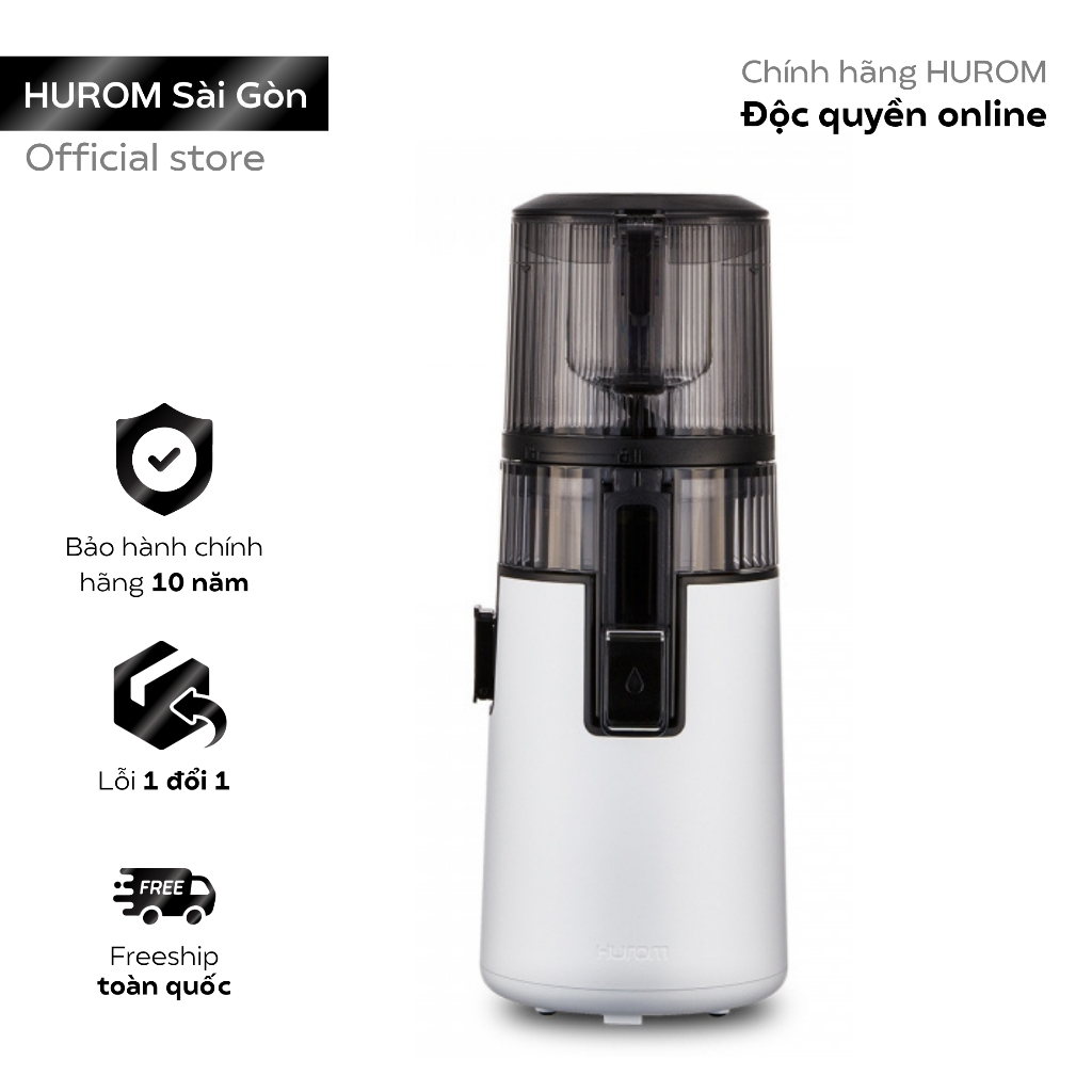 (HCM) MÁY ÉP CHẬM HUROM H410 MÀU TRẮNG - BẢO HÀNH CHÍNH HÃNG 10 NĂM (HCM) MÁY ÉP CHẬM HUROM H410 MÀU TRẮNG - BẢO HÀNH CHÍNH HÃNG 10 NĂM