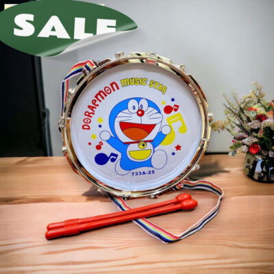 Đồ Chơi Trống Doraemon  Cỡ Lớn Trống Nhựa Trẻ Em, Bộ Đồ Chơi Đánh Trống Cho Bé