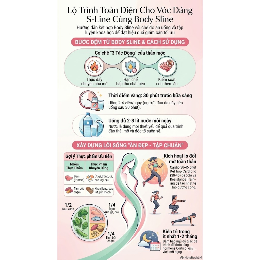 Viên uống giảm cân giảm béo Chính hãng Hộp 30 viên, Hỗ trợ kiểm soát cân nặng an toàn hiệu quả Body Sline Viên uống giảm cân giảm béo Chính hãng Hộp 30 viên, Hỗ trợ kiểm soát cân nặng an toàn hiệu quả Body Sline