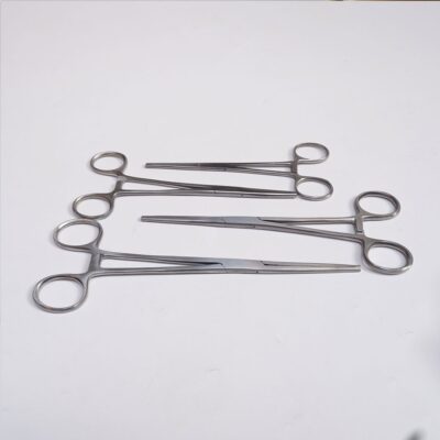 Panh thẳng có mấu, panh có mấu dùng trong y tế các size.