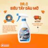 Tẩy Dầu Mỡ Dr.C, Tẩy Dầu Mỡ Nồi Chảo, Tẩy Lưới Hút Mùi 500ml