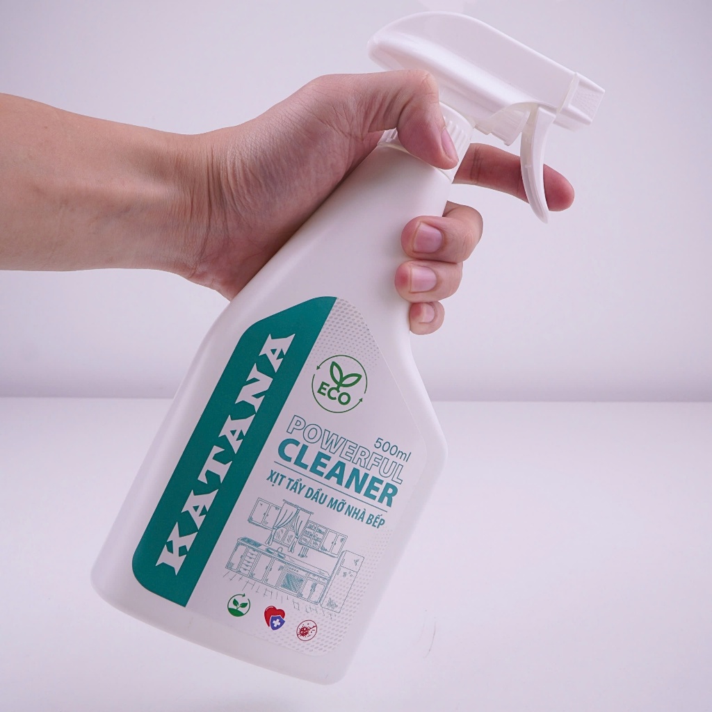 Combo 2 Chai Xịt Tẩy Rửa Đa Năng Nhà Bếp Và Nhà Tắm KATANA Cleaner (2 x 500ml) Combo 2 Chai Xịt Tẩy Rửa Đa Năng Nhà Bếp Và Nhà Tắm KATANA Cleaner (2 x 500ml)