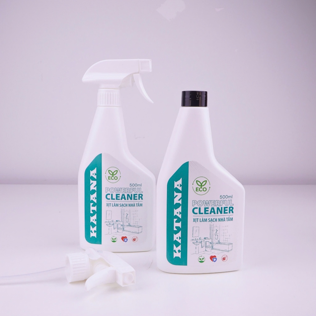Combo 2 Chai Xịt Tẩy Rửa Đa Năng Nhà Bếp Và Nhà Tắm KATANA Cleaner (2 x 500ml) Combo 2 Chai Xịt Tẩy Rửa Đa Năng Nhà Bếp Và Nhà Tắm KATANA Cleaner (2 x 500ml)
