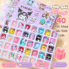 Đồ chơi Hidden Box 40 món đồ chơi kuromi và Gấu Dâu bí ẩn tặng kèm móc khoá hộp quà bất ngờ cho bé
