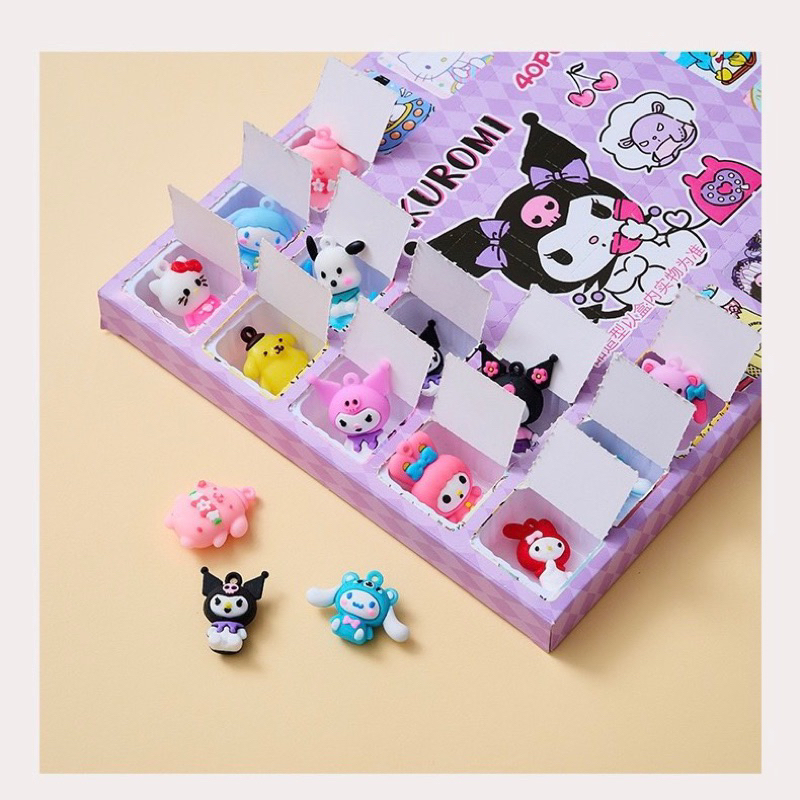 Đồ chơi Hidden Box 40 món đồ chơi kuromi và Gấu Dâu bí ẩn tặng kèm móc khoá hộp quà bất ngờ cho bé Đồ chơi Hidden Box 40 món đồ chơi kuromi và Gấu Dâu bí ẩn tặng kèm móc khoá hộp quà bất ngờ cho bé