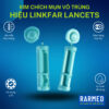 Kim chích mụn tiệt trùng không đau, kim nặn mụn y tế vô trùng dùng 1 lần Linkfar Lancets