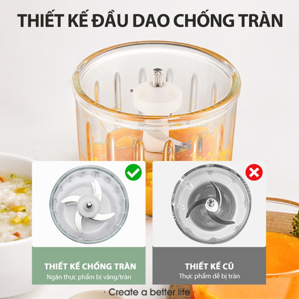 (CAO CẤP- 2 CỐI) Máy xay thực phẩm mini Samono SW-CD200, 2 tốc độ dung tích 300ml và 600ml, công suất 200W, xay ăn dặm (CAO CẤP- 2 CỐI) Máy xay thực phẩm mini Samono SW-CD200, 2 tốc độ dung tích 300ml và 600ml, công suất 200W, xay ăn dặm