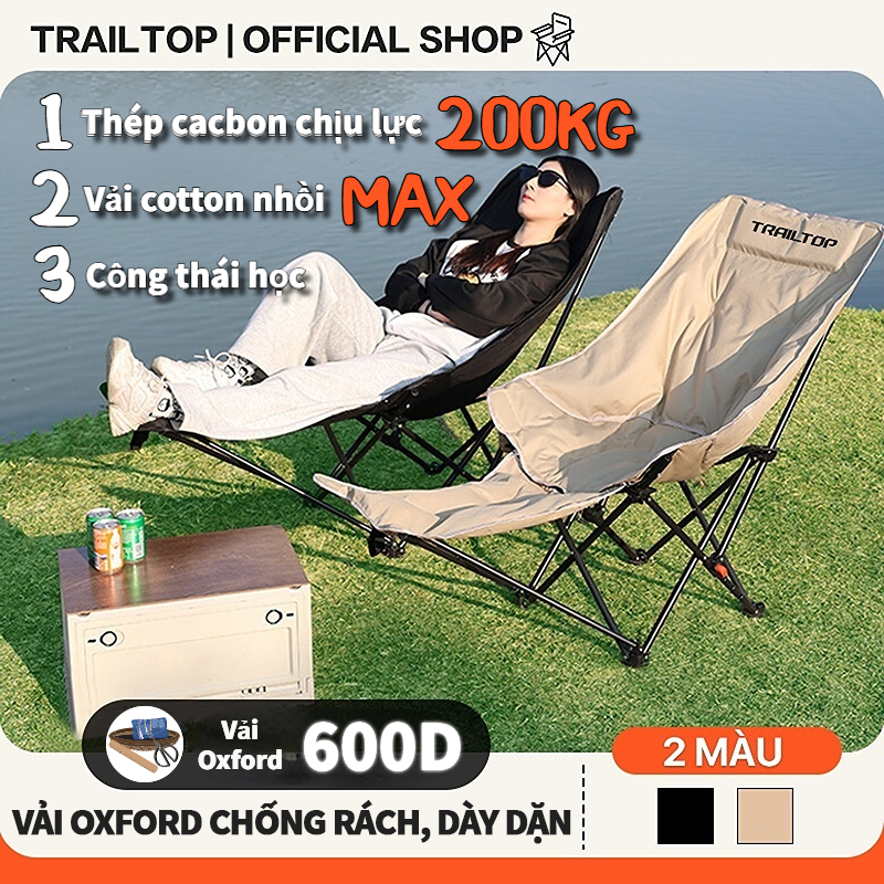【COD】Trailtop Ghế Ngả Lưng Thư Giãn Gấp Gọn Chứa Cotton Ghế Gấp Gọn Camping Cắm Trại Dã Ngoại 【COD】Trailtop Ghế Ngả Lưng Thư Giãn Gấp Gọn Chứa Cotton Ghế Gấp Gọn Camping Cắm Trại Dã Ngoại