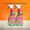 Chai xịt tẩy dầu mỡ nhà bếp Bref Power làm sạch thiết bị bếp từ hút mùi, mặt bếp, kính ốp bếp chậu rửa