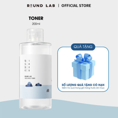Nước hoa hồng Round Lab 1025 Dokdo Toner bổ sung độ ẩm làm dịu da