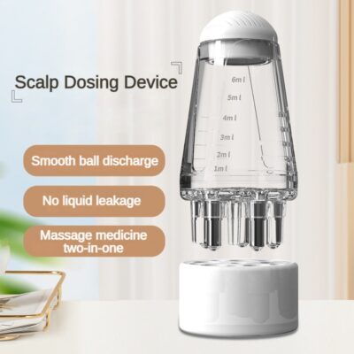 LƯỢC LĂN TINH DẦU DƯỠNG TÓC (TD02)  mini có chia vạch Tiện Dụng