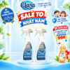 Combo 2 Chai Xịt Tẩy Dầu Mỡ Nhà Bếp Đa Năng Clara Hương Quế 500ml Chính Hãng TBDN001, Xịt Tẩy Bếp Gas, Bếp Từ, Khử Mùi