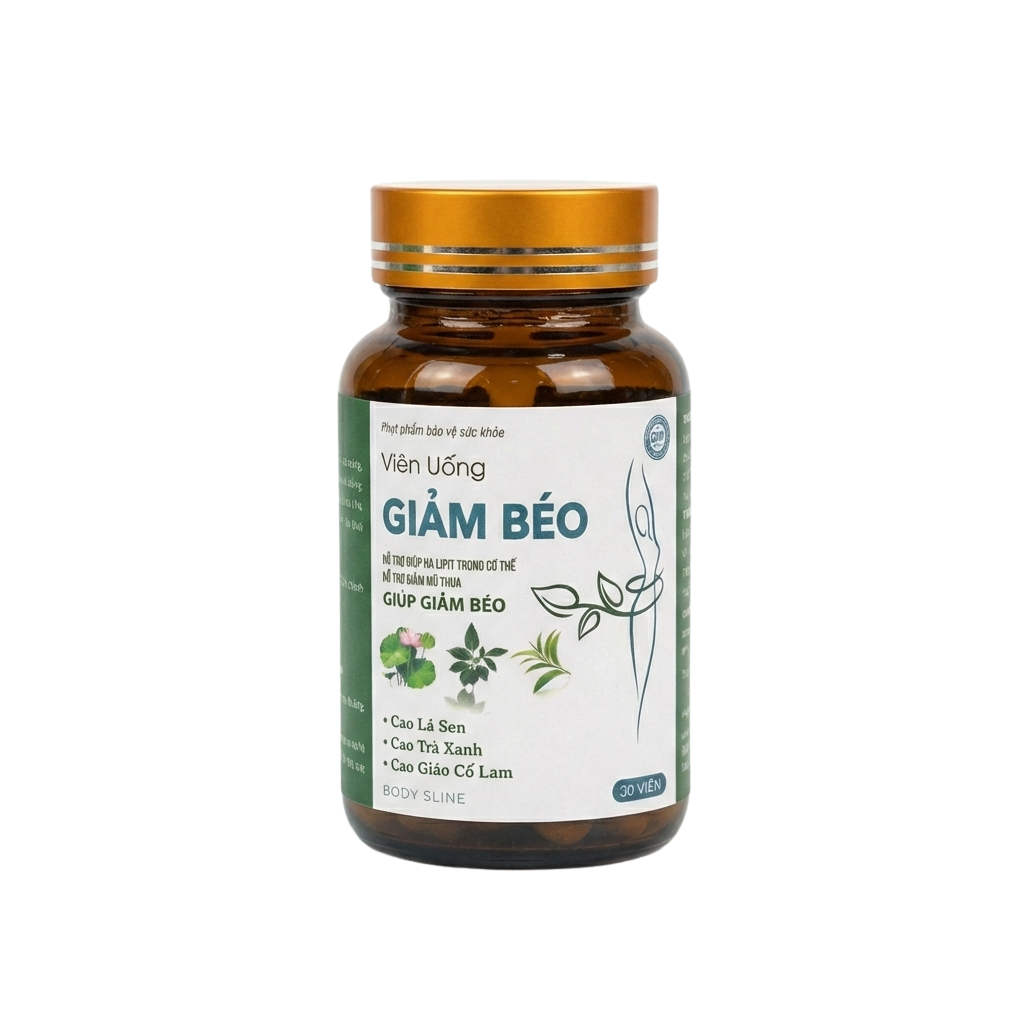 Viên uống giảm cân Giảm béo Hộp 30 viên, Hỗ trợ kiểm soát cân nặng an toàn hiệu quả Viên uống giảm cân Giảm béo Hộp 30 viên, Hỗ trợ kiểm soát cân nặng an toàn hiệu quả