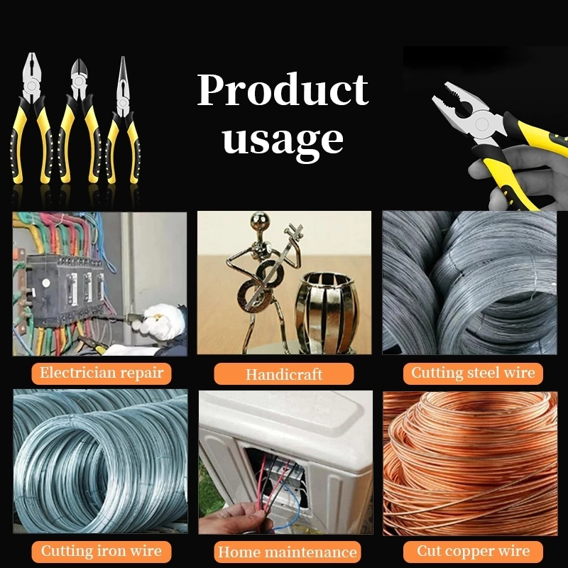 【🔥Free ship🔥】Bộ 3 Kìm Hạng Nặng Bộ Kìm Mũi Dài Bộ Kìm Hạng Nặng Vise, cắt, nhọn 8in - đầu kìm thép CRV, tay bọc nhựa PVC 【🔥Free ship🔥】Bộ 3 Kìm Hạng Nặng Bộ Kìm Mũi Dài Bộ Kìm Hạng Nặng Vise, cắt, nhọn 8in - đầu kìm thép CRV, tay bọc nhựa PVC