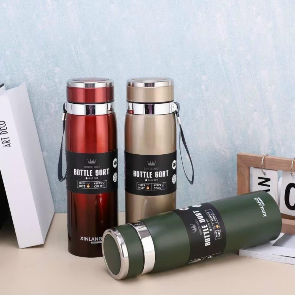 Bình Giữ Nhiệt 1000ml Inox 316 Cao Cấp Có Nắp Lọc Trà tiện lợi - Bình 1 lít giữ nhiệt 6 - 10 tiếng Bình Giữ Nhiệt 1000ml Inox 316 Cao Cấp Có Nắp Lọc Trà tiện lợi - Bình 1 lít giữ nhiệt 6 - 10 tiếng