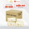 Giấy ăn cao cấp Bông Sen Vàng 4 lớp mềm mịn, an toàn, tiện lợi.