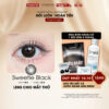 VIVIMOON lens cận cho mắt thở màu đen baby Sweetie Black, kính áp tròng giãn tròng to 14.5mm, hạn dùng 06 tháng
