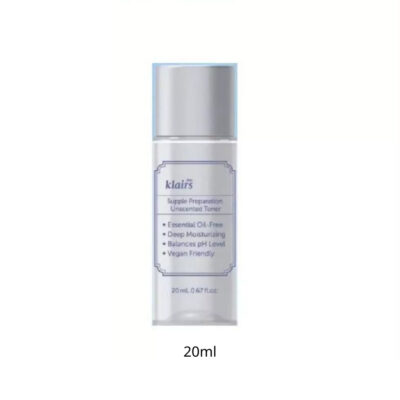 [QUÀ TẶNG KHÔNG BÁN] 1 toner Dear, Klairs Supple Preparation Unscented Toner 20ml