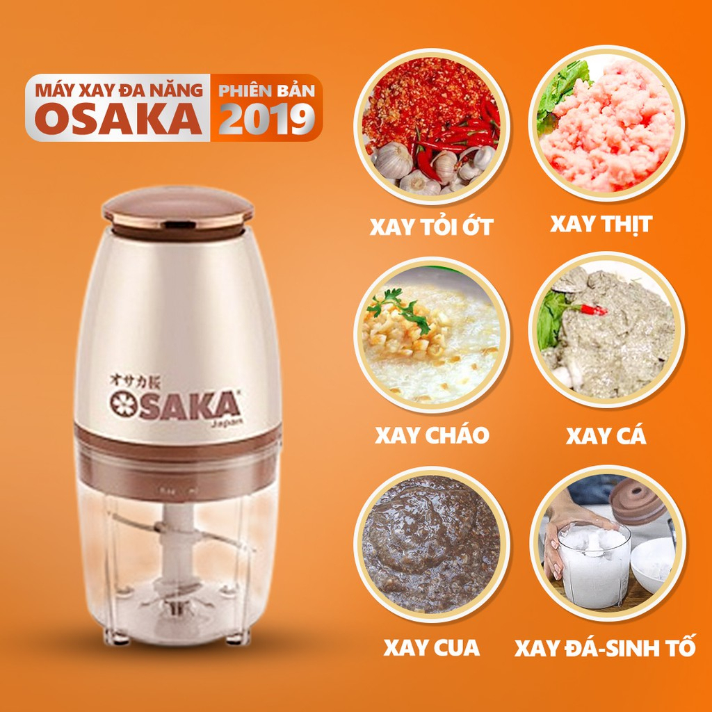 Máy Xay Thịt Đa Năng Osaka Dung Tích 750ML, Xay Thịt, Xay Cá, Xay Thực Phẩm, Xay Đồ Ăn Dặm Cho Bé Máy Xay Thịt Đa Năng Osaka Dung Tích 750ML, Xay Thịt, Xay Cá, Xay Thực Phẩm, Xay Đồ Ăn Dặm Cho Bé