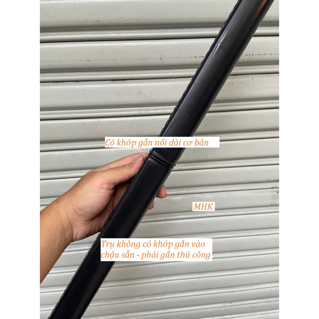 Trụ Nhựa Bán Nguyệt 30x6cm - Có Khớp Nối Dài, Dùng Với Rêu/Dớn/Dừa Cắt Cho Cây Leo Trụ Nhựa Bán Nguyệt 30x6cm - Có Khớp Nối Dài, Dùng Với Rêu/Dớn/Dừa Cắt Cho Cây Leo