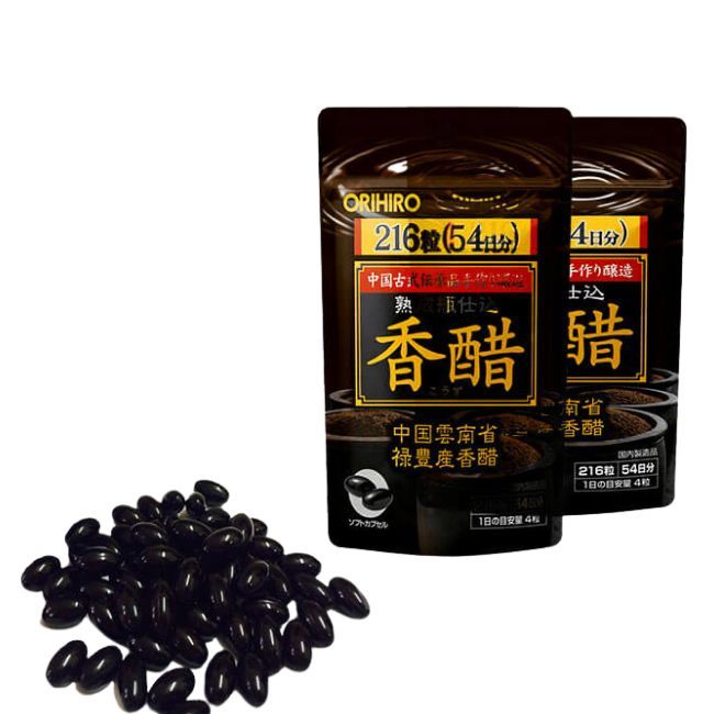 Viên uống giấm đen giảm cân Orihiro 216 viên Viên uống giấm đen giảm cân Orihiro 216 viên