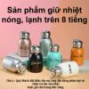 ( Miễn phí khắc tên ) Bình giữ nhiệt inox 304 dung tích 300ml kèm quai xách tiện lợi.