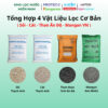 Vật Liệu Lọc Nước Dùng Cho Lọc Tổng Sinh Hoạt, Lọc Thô Đầu Nguồn - Sỏi, Cát, Than Hoạt Tính, Mangan