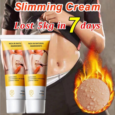 Kem đốt mỡ Kem giảm cân 60g Nhanh chóng đốt cháy mỡ thừa, giúp giảm mỡ vùng bụng tay và đùi massage