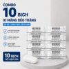 Combo 10 Bịch Xi Măng Dẻo Trắng 20g, Keo Trám Khe Chống Thấm Lỗ Điều Hòa Đường Ống Và Khe Tường
