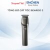Tông đơ cắt tóc Enchen Beardo 2 động cơ mạnh mẽ 8000 vòng, lưỡi thép không gỉ,độ ồn thấp, khóa an toàn.