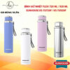 Bình giữ nhiệt Inox 304 2 lớp cao cấp Sunhouse 720ml, 920ml, giữ nóng/lạnh 6h, an toàn sức khỏe
