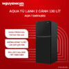 Tủ lạnh 2 cánh Aqua 130 lít ngăn đông trên AQR-T160FA(BS)