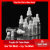 Lọ Chiết Serum Bóp Giọt Khoen Đen To 5ML/10ML/15ML/20ML/30ML/50ML/100ML