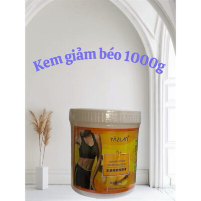 Kem tan mờ gừng, kem ớt kem giảm béo dùng cho spa thẩm mỹ
