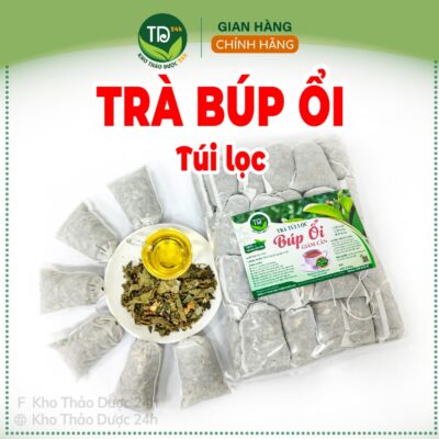 Trà búp ổi (lá ổi non) dạng túi lọc lớn, hỗ trợ giảm cân, giảm mỡ bụng, nhuận tràng, làm đẹp da, tiện sử dụng