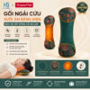 Gối ngải cứu HGHOME sưởi ấm bằng điện bảo vệ cột sống cổ vai gáy [ HÀNG CHÍNH HÃNG ]