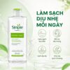 Combo Toner Nước Hoa Hồng Simple Sữa Rửa Mặt Simple Tẩy Trang Simple Cho Da Nhạy Cảm 200ml- Mỹ Phẩm Lina