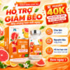 Viên uống hỗ trợ giảm béo VTM, hỗ trợ trong quá trình đốt mỡ giữ cơ - Lọ 60 viên