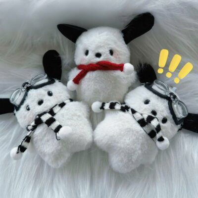 Móc Khóa Chú Chó Phi Công Pacha Búp Bê Ins Phong Cách Dễ Thương Sang Trọng Pochacco