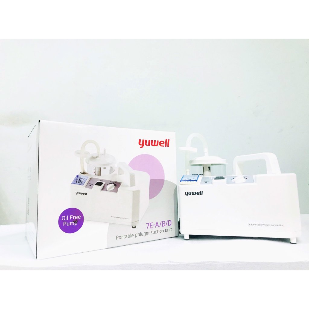 Máy Hút Dịch 1 Bình YUWELL 7E-A - Dành cho người lớn và trẻ em - BH 24 tháng Máy Hút Dịch 1 Bình YUWELL 7E-A - Dành cho người lớn và trẻ em - BH 24 tháng