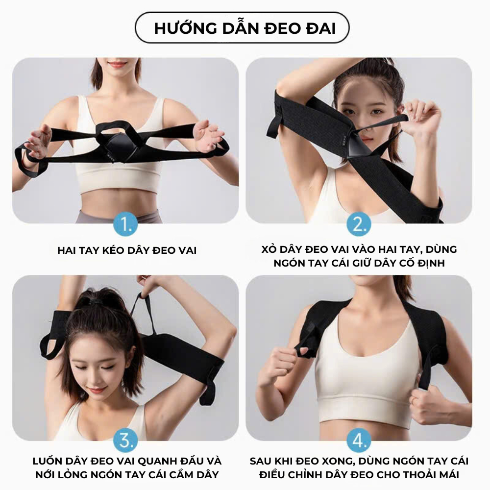 Đai Chống Gù Lưng Homie Space Hỗ Trợ Cột Sống - Dành Cho Mọi Đối Tượng - Đeo Thoải Mái, Hiệu Quả Cao Đai Chống Gù Lưng Homie Space Hỗ Trợ Cột Sống - Dành Cho Mọi Đối Tượng - Đeo Thoải Mái, Hiệu Quả Cao
