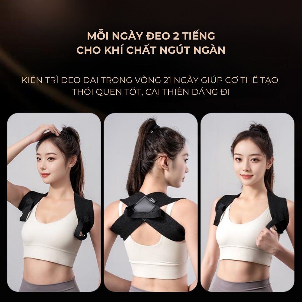Đai Chống Gù Lưng Homie Space Hỗ Trợ Cột Sống - Dành Cho Mọi Đối Tượng - Đeo Thoải Mái, Hiệu Quả Cao Đai Chống Gù Lưng Homie Space Hỗ Trợ Cột Sống - Dành Cho Mọi Đối Tượng - Đeo Thoải Mái, Hiệu Quả Cao