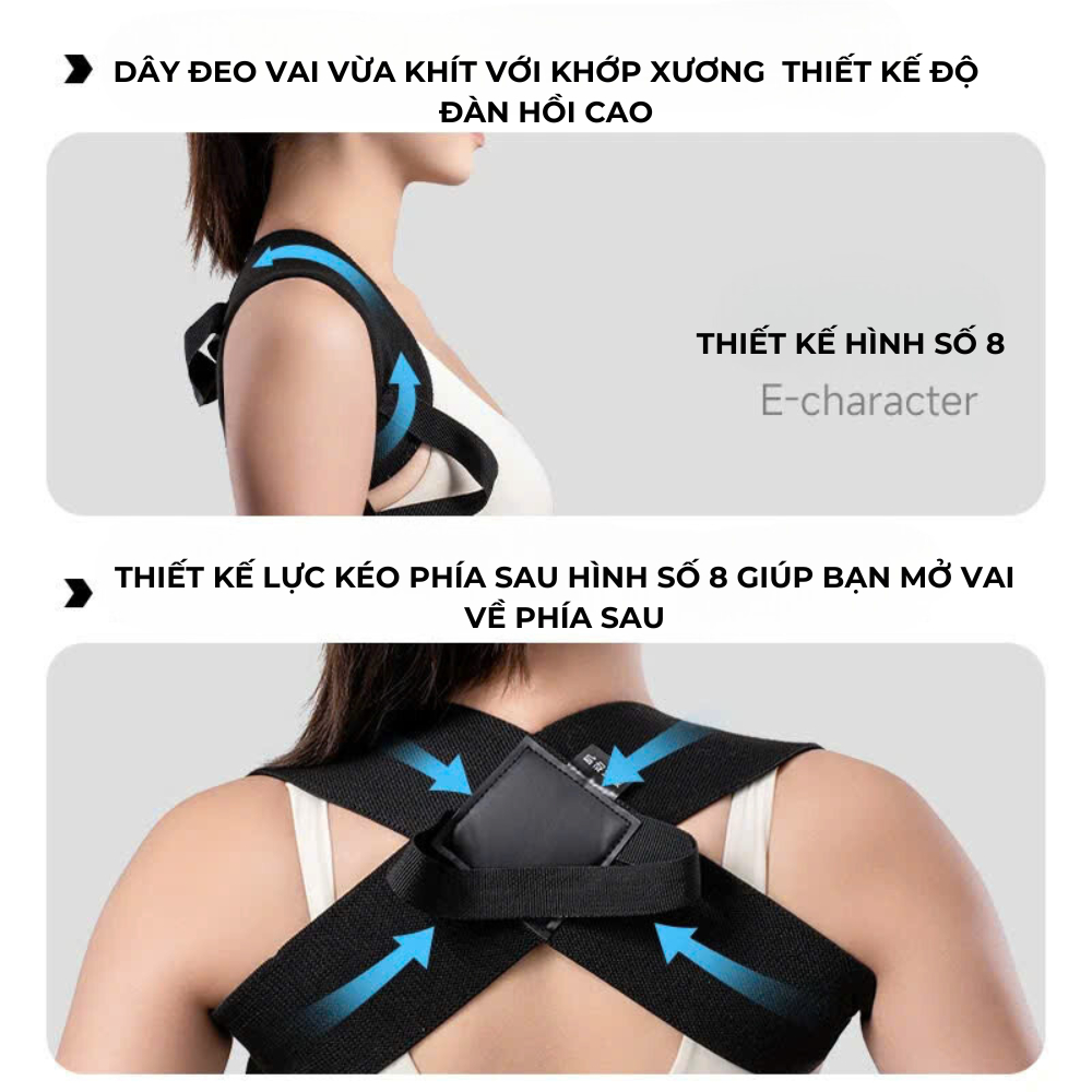 Đai Chống Gù Lưng Homie Space Hỗ Trợ Cột Sống - Dành Cho Mọi Đối Tượng - Đeo Thoải Mái, Hiệu Quả Cao Đai Chống Gù Lưng Homie Space Hỗ Trợ Cột Sống - Dành Cho Mọi Đối Tượng - Đeo Thoải Mái, Hiệu Quả Cao