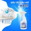 Chai tẩy dầu mỡ NA01 500ml tẩy tất cả dầu mỡ lâu ngày đọng lại , an toàn lành tính với da tay