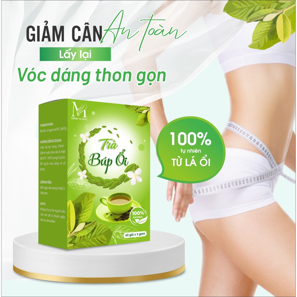 Trà Lá Ổi Green Tea Hộp 60 Túi Lọc Hỗ Trợ Giảm Cân, Trà Búp Ổi Giảm Đường Huyết, Cải Thiện Tiêu Hóa Trà Lá Ổi Green Tea Hộp 60 Túi Lọc Hỗ Trợ Giảm Cân, Trà Búp Ổi Giảm Đường Huyết, Cải Thiện Tiêu Hóa