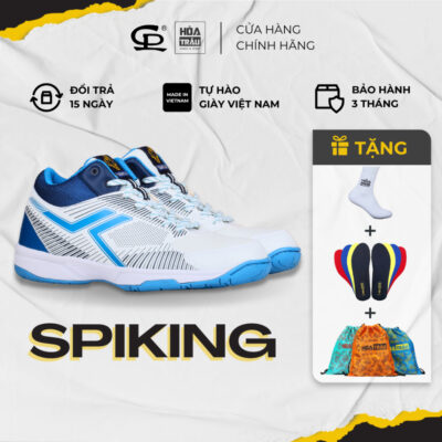 Giày Bóng Chuyền Hỏa Trâu Spiking nhẹ nhàng, êm ái cho đôi chân trong mọi chuyển động.