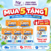[MUA 5 TẶNG 1] Tã/Bỉm Dán Người Lớn Caryn Màu Cam Tiết Kiệm Size M L XL 10 Miếng Thấm Hút Ngăn Tràn