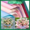20Tờ Giấy Gói Hoa 2 Mặt Màu Trơn 58x58cm 40 Màu Pastel Hàng Chất Lượng Cao Không Thấm Nước HAFA SHOP